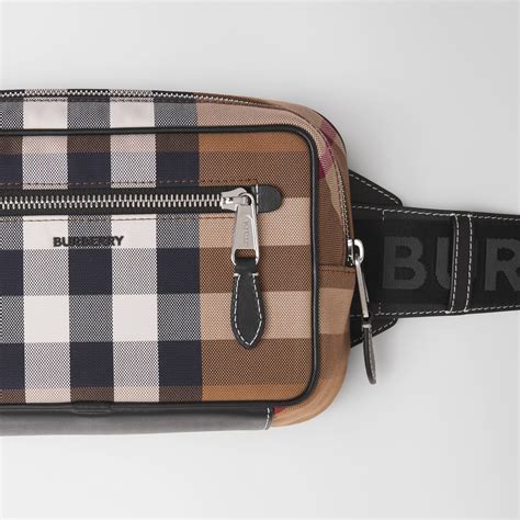 mens burberry bum bag|burberry shoulder bag men's.